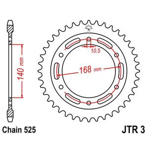 Csillagkerék JT JTR 3-41 41 fogak,525