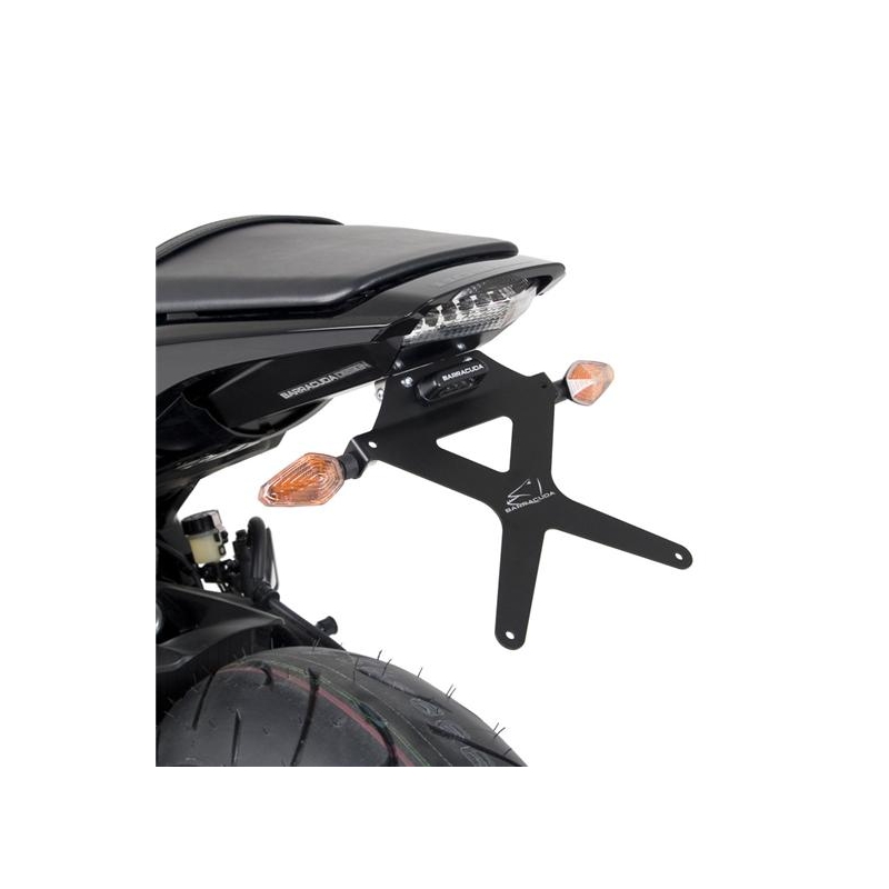 Sklopný držák na SPZ + podsedlo H1000