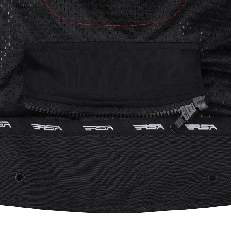 RSA Compact 2 EVO motoros kabát fekete-szürke-fluo sárga