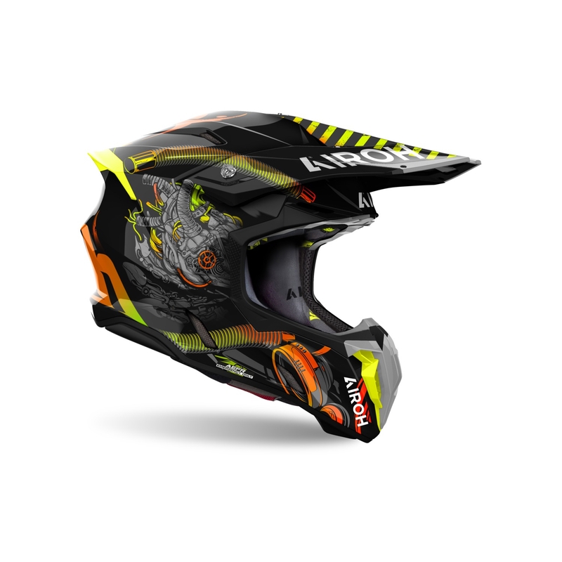 Airoh Twist 3 Toxic 2024 motokrossz sisak matt