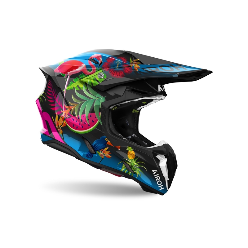 Airoh Twist 3 Amazonia motokrossz sisak fényes