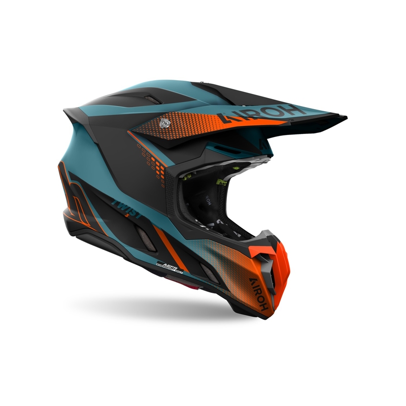 Airoh Twist 3 Shard motocross sisak  matt narancssárga