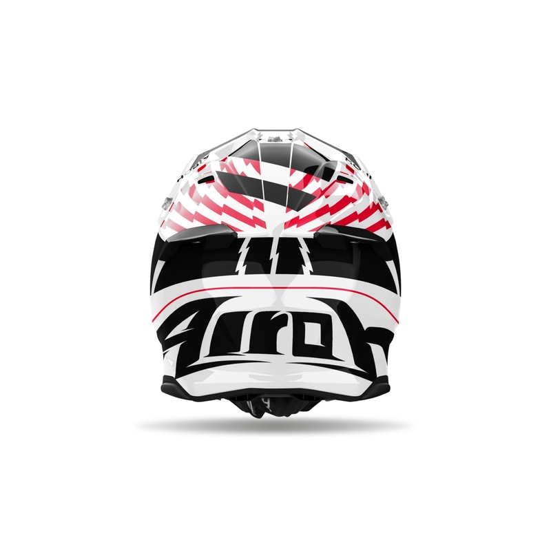 Airoh Twist 3 Thunder motokrossz sisak fényes piros