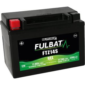 Zselés akkumulátor FULBAT FTZ14S (YTZ14S)