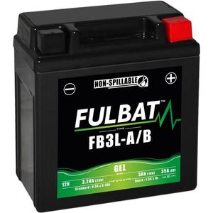 Zselés akkumulátor FULBAT FB3L-A/B GEL (YB3L-A/B GEL)