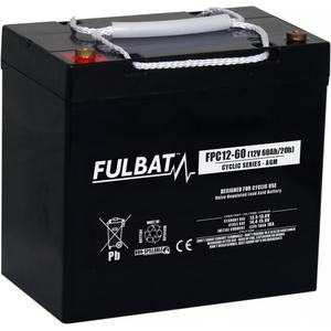 AGM battery FULBAT FPC12-60 (T6)
