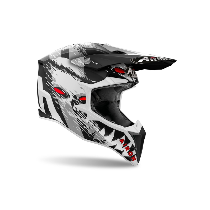 Airoh Wraaap Demon 2024 motokrossz sisak matt
