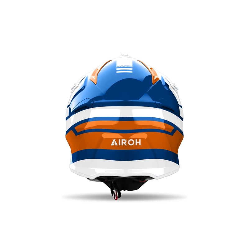Motocross sisak Airoh Aviator Ace 2 Sake fényes narancssárga