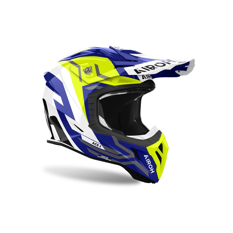 Airoh Aviator Ace 2 Ground Motocross Bukósisak, fényes sárga