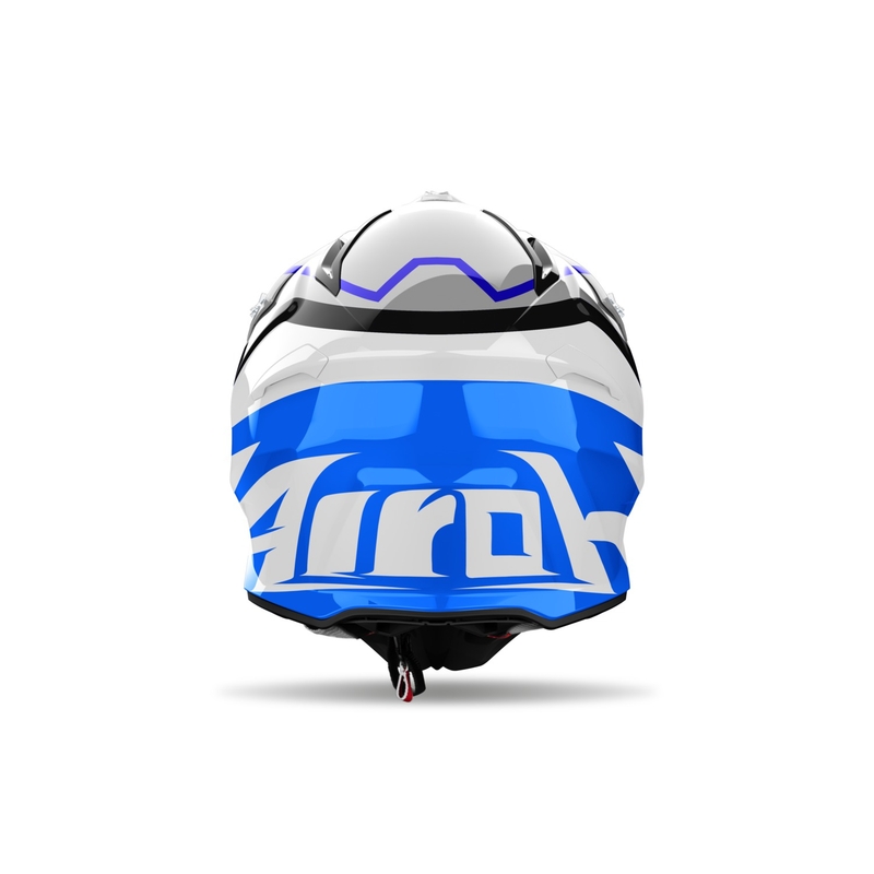 Motocross sisak Airoh Aviator Ace 2 Ground fényes kék