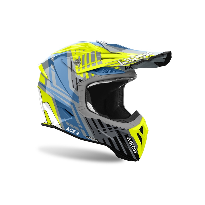 Airoh Aviator Ace 2 Proud motocross sisak fényes sárga
