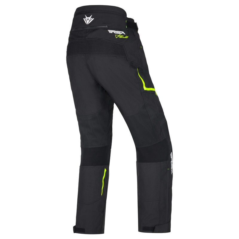 RSA Bolt motoros nadrág fekete-fehér-fluo sárga