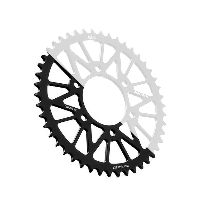 Alumínium csillagkerék JT 49 fogak,520 fekete