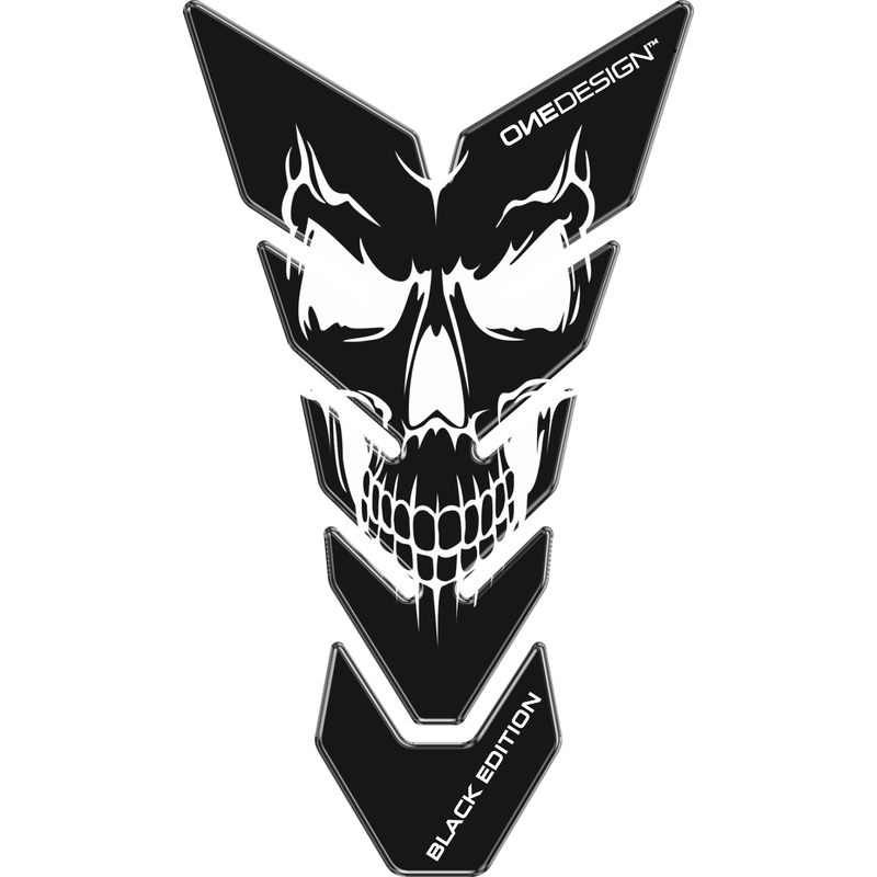 Print - Skull 5 Tank pad