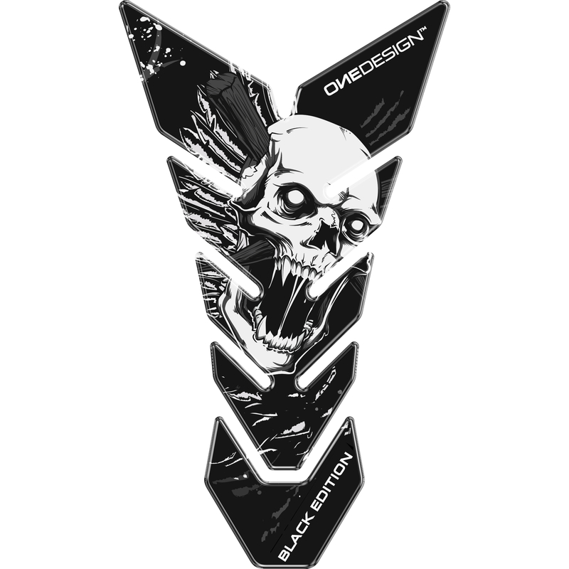 Print - Skull 6 Tank pad