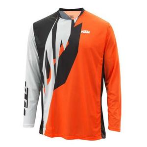 KTM Pounce motocross mez narancssárga-fekete-fehér