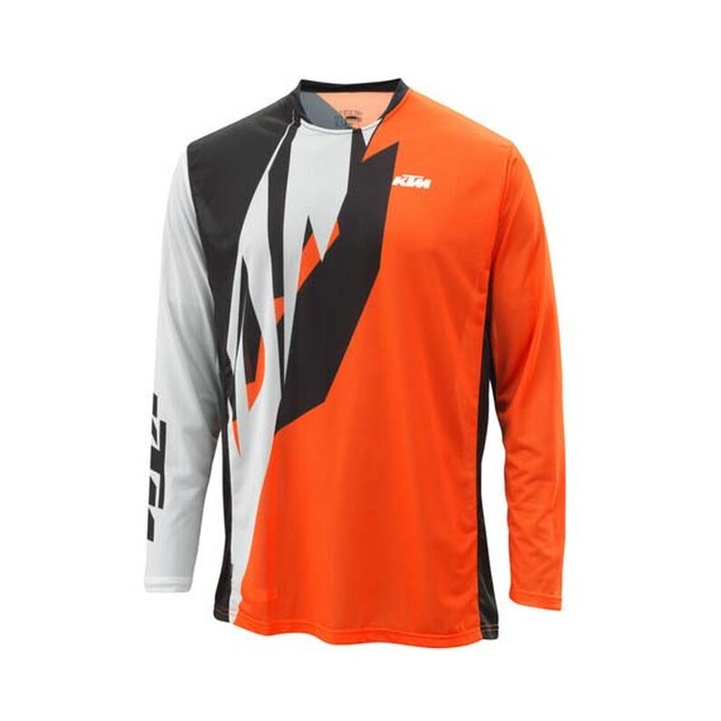 KTM Pounce motocross mez narancssárga-fekete-fehér