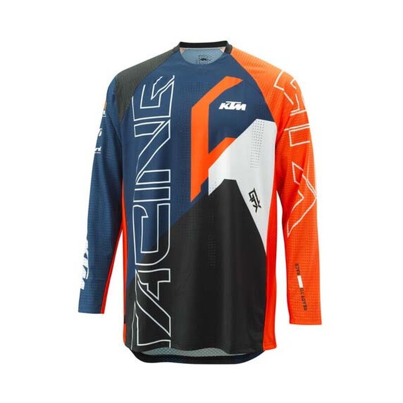 KTM Gravity-FX Replica  motokrossz mez fekete-kék-narancssárga kiárusítás