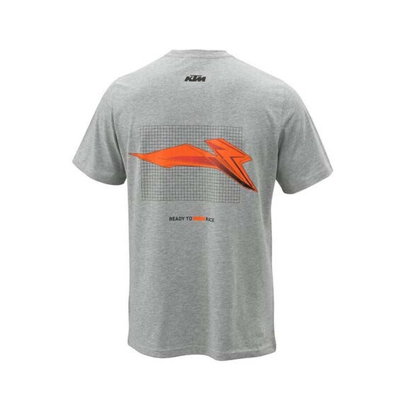 KTM Grid Tee póló szürke kiárusítás