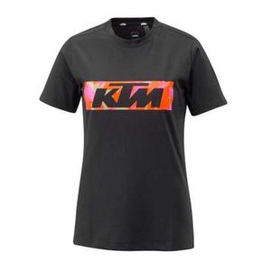 Dámské tričko KTM Camo Tee černé