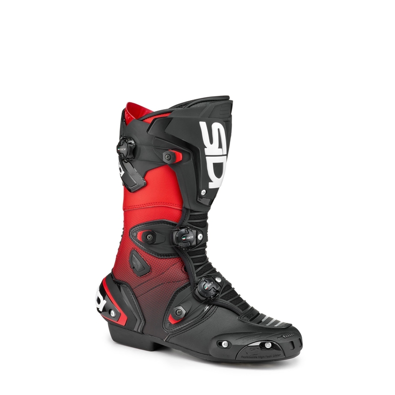 SIDI MAG 1 motoros csizma fekete-piros