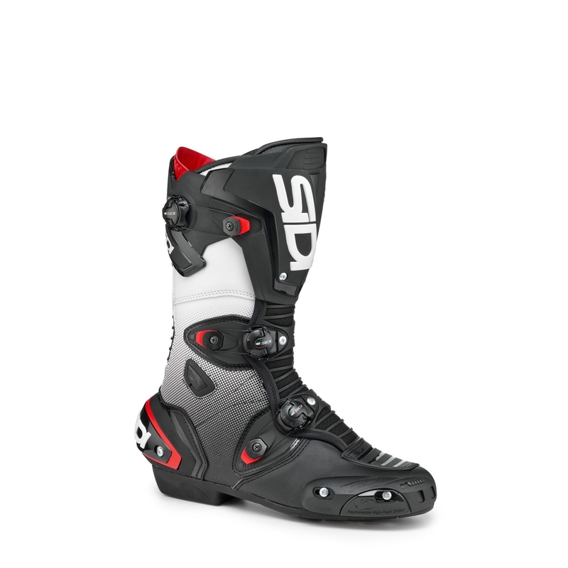 SIDI MAG 1 motoros csizma fekete-fehér