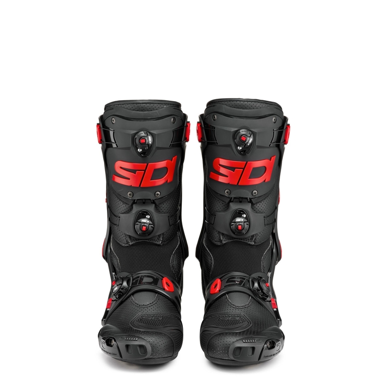 SIDI REX AIR motoros csizma fekete-piros