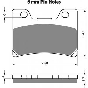 Fékbetét GOLDFREN 045 S3