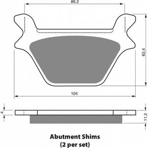 Fékbetét GOLDFREN 056 AD