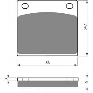 Fékbetét GOLDFREN 076 AD  STREET