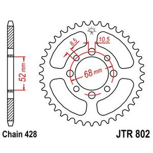 Csillagkerék JT JTR 802-44 44 fogak,428