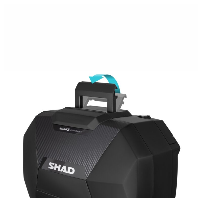 Oldalsó csomagtartók SHAD SH38X (felnagyítható vázlat) Karbon