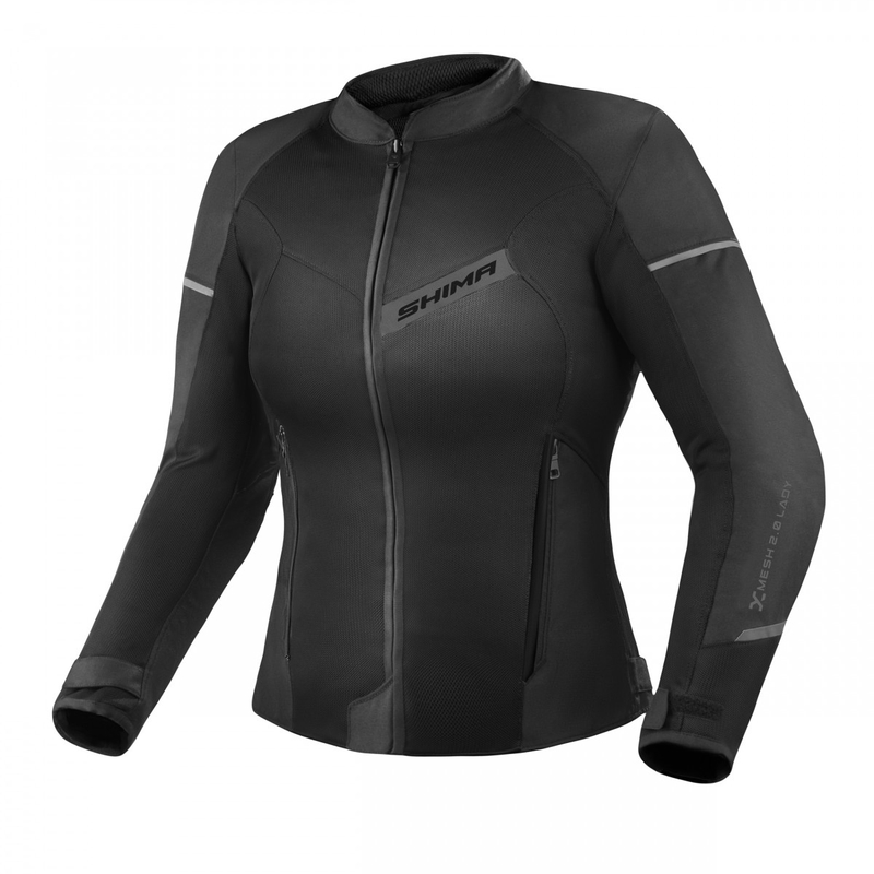 Shima X-MESH 2.0 női motoros dzseki fekete