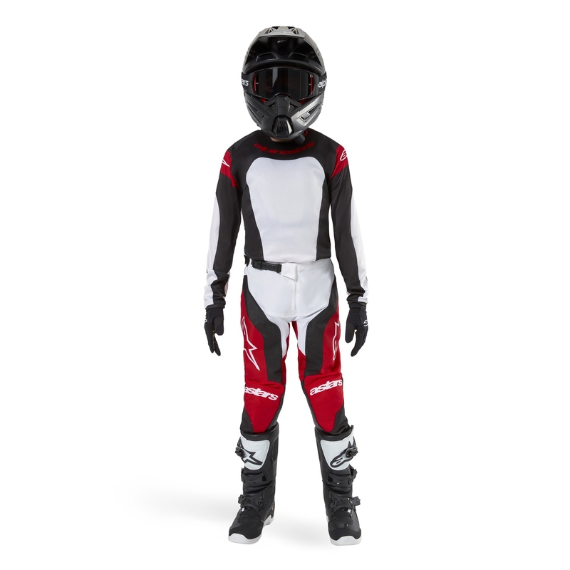 Alpinestars Racer Ocuri gyerek motocross mez piros-fehér-fekete