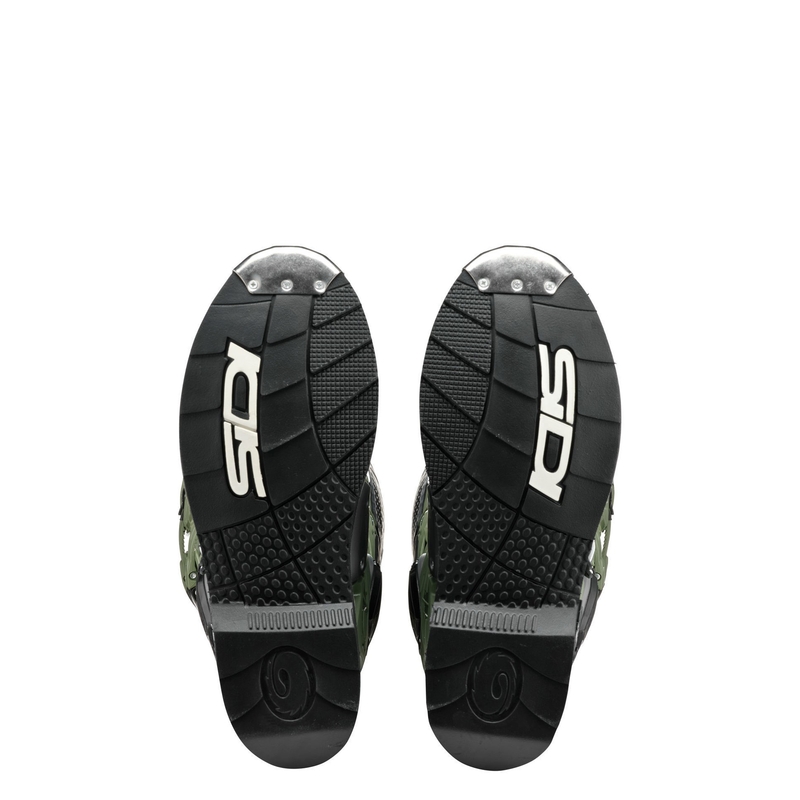 SIDI CROSSFIRE 3 motoros csizma zöld-fekete