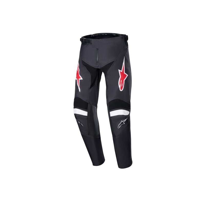 Alpinestars Racer Lucent Kids Motocross nadrág fekete-fehér-piros