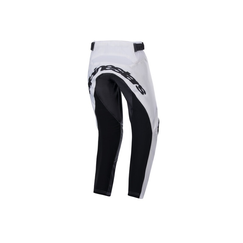 Alpinestars Racer Lucent Kids motocross nadrág fehér-fekete-fluto sárga