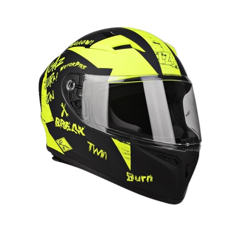 Gyermek integrált motoros sisak Lazer FH4 Bad Boy akció kiárusítás