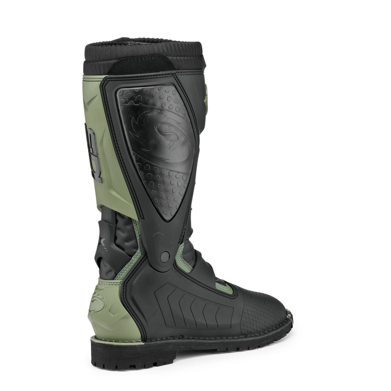 SIDI X POWER ENDURO motoros csizma zöld-fekete