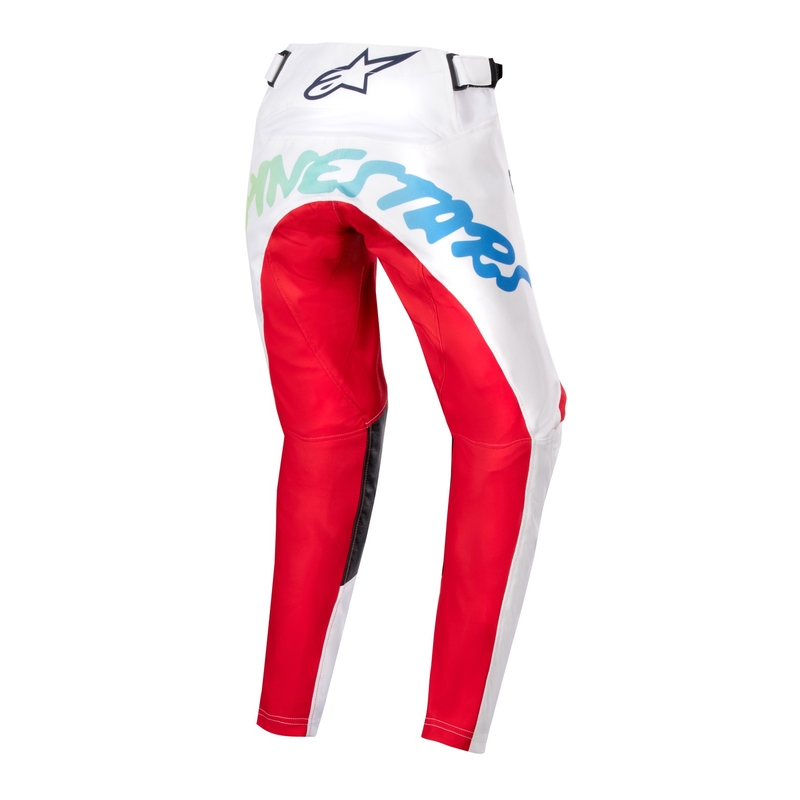 Alpinestars Racer Hana 2024 gyerek motokrossz nadrág fehér-színes