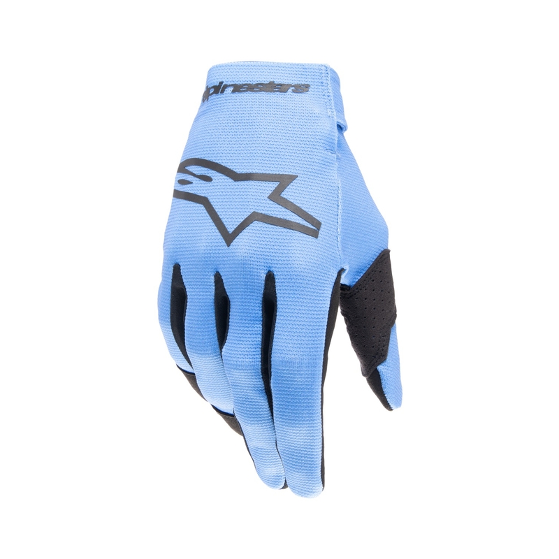 Alpinestars Radar 2024 gyerek motokrossz kesztyű világoskék-fekete