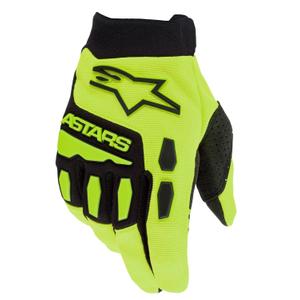 Alpinestars Full Bore 2024 gyerek motocross kesztyű fluo sárga-fekete