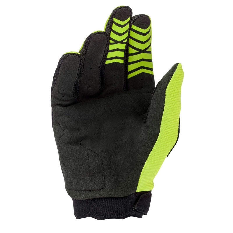 Alpinestars Full Bore Kids motocross kesztyűk Fluo sárga-fekete
