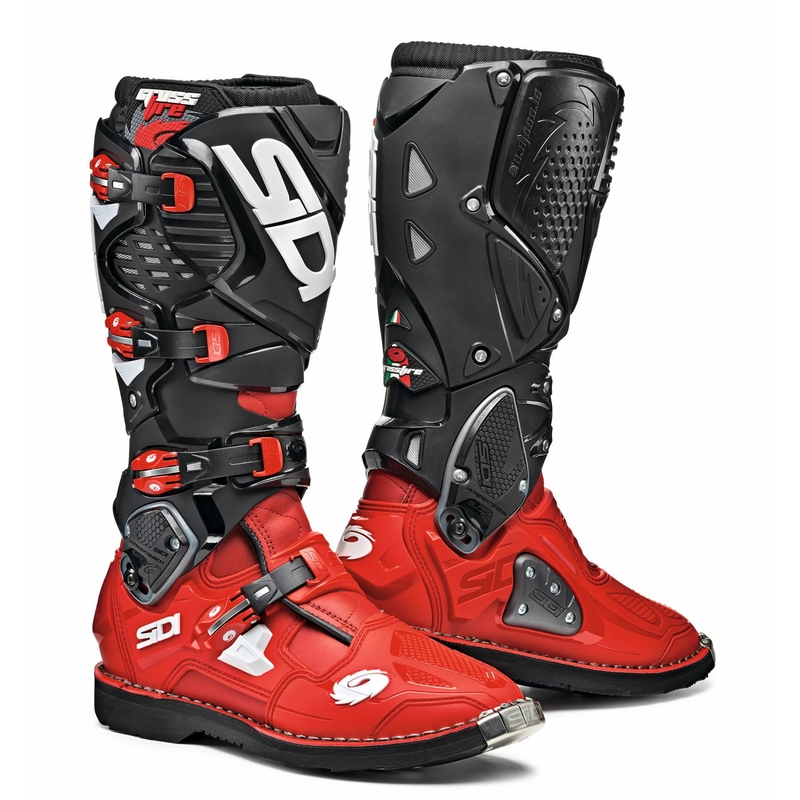 SIDI CROSSFIRE 3 motoros csizma piros-fekete kiárusítás
