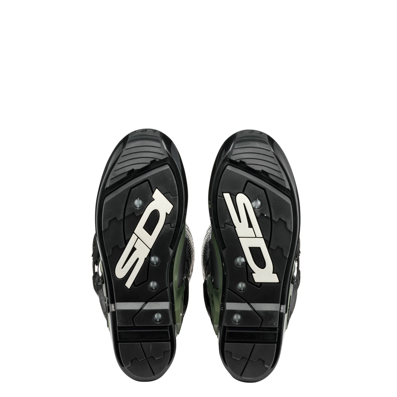 SIDI CROSSFIRE 3 SRS motoros csizma zöld-fekete