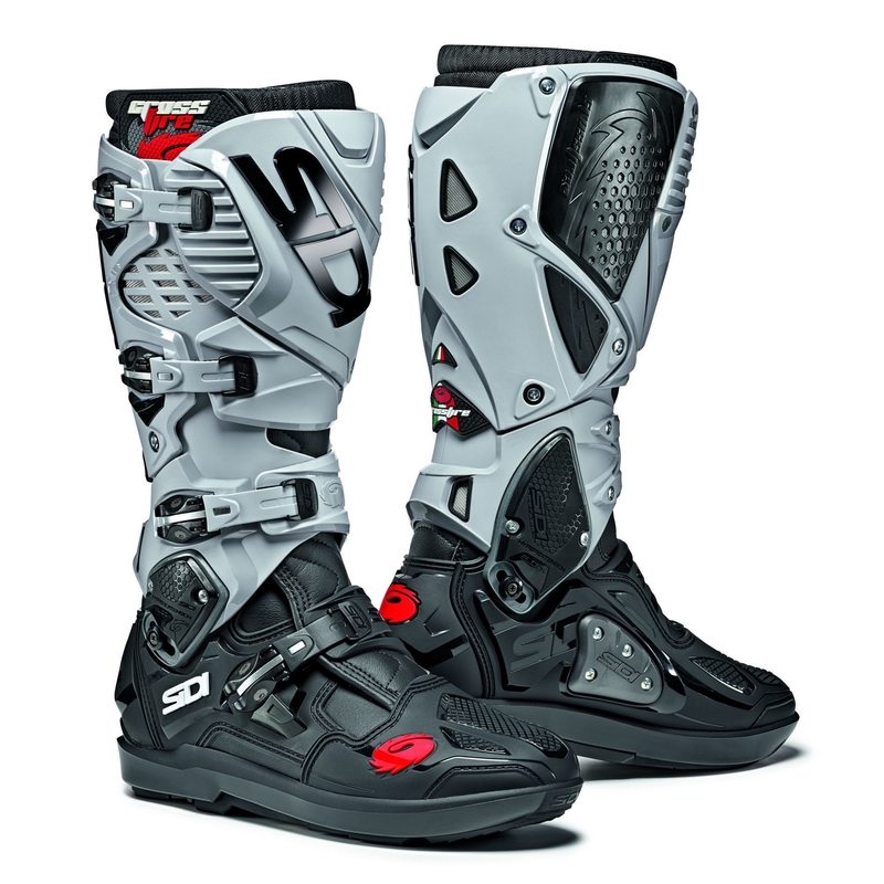 SIDI CROSSFIRE 3 SRS motoros csizma fekete-szürke