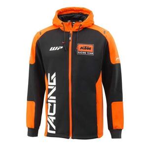KTM Team Zip Hoodie pulóver fekete-narancssárga