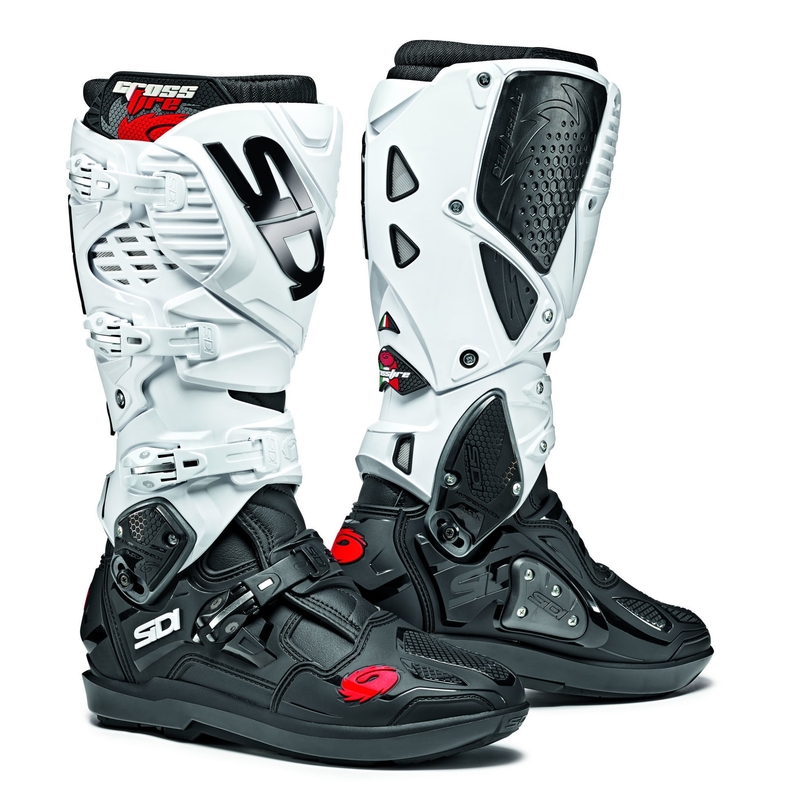 SIDI CROSSFIRE 3 SRS motoros csizma fekete-fehér
