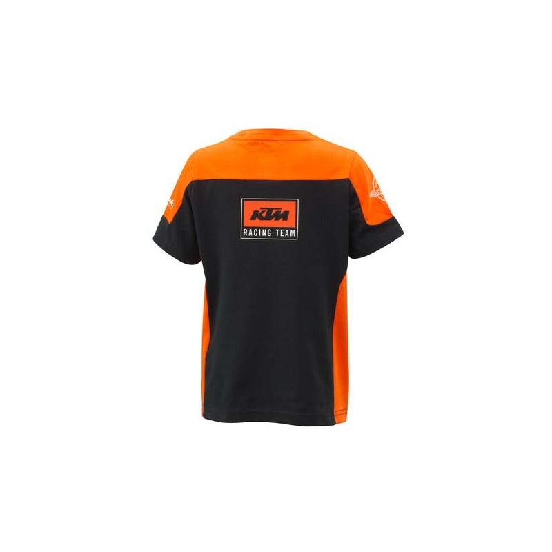 KTM Team gyerek póló fekete-narancssárga