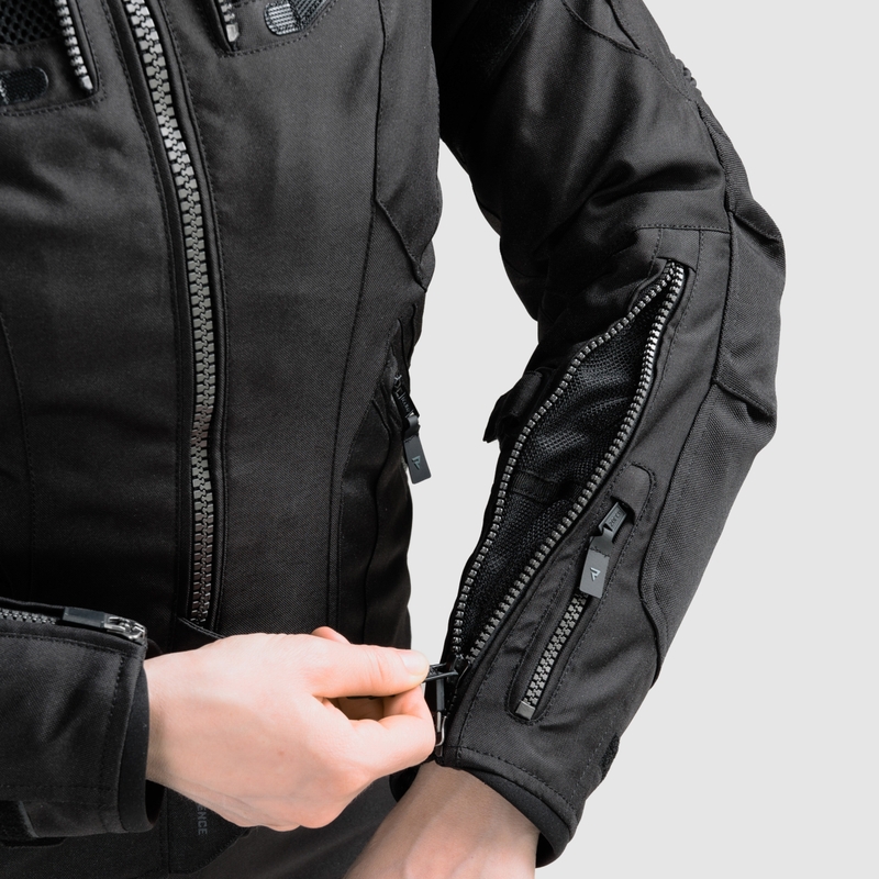 Rebelhorn Hiker IV női motoros kabát fekete